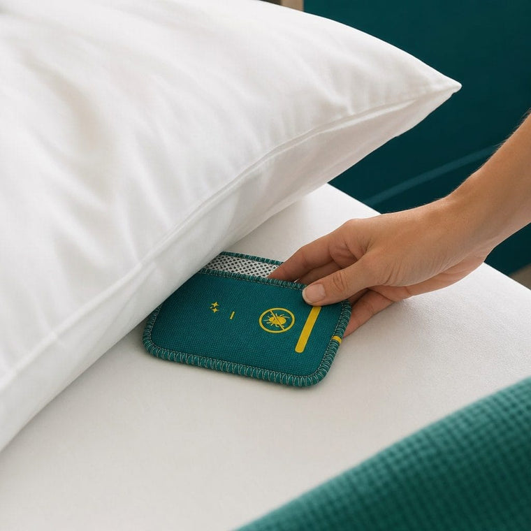 CaptureCard placed near pillow zone