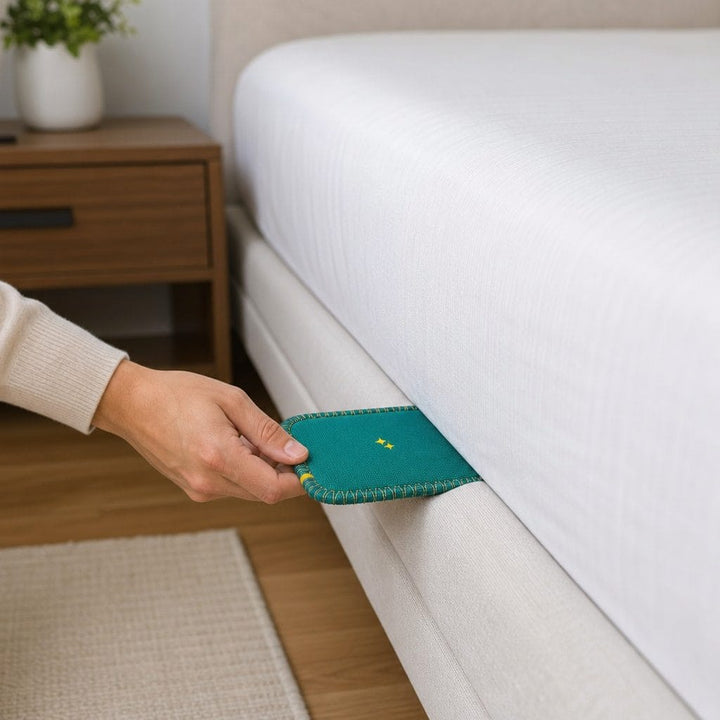 Slide CaptureCard under mattress