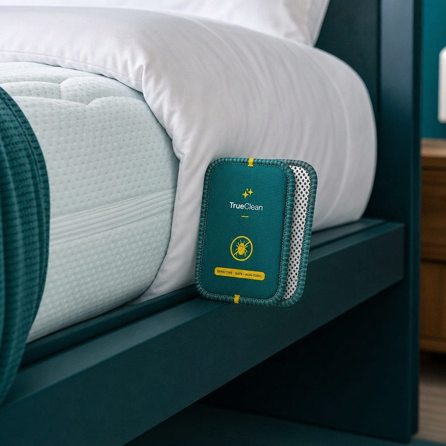 CaptureCard positioned in the mattress source zone